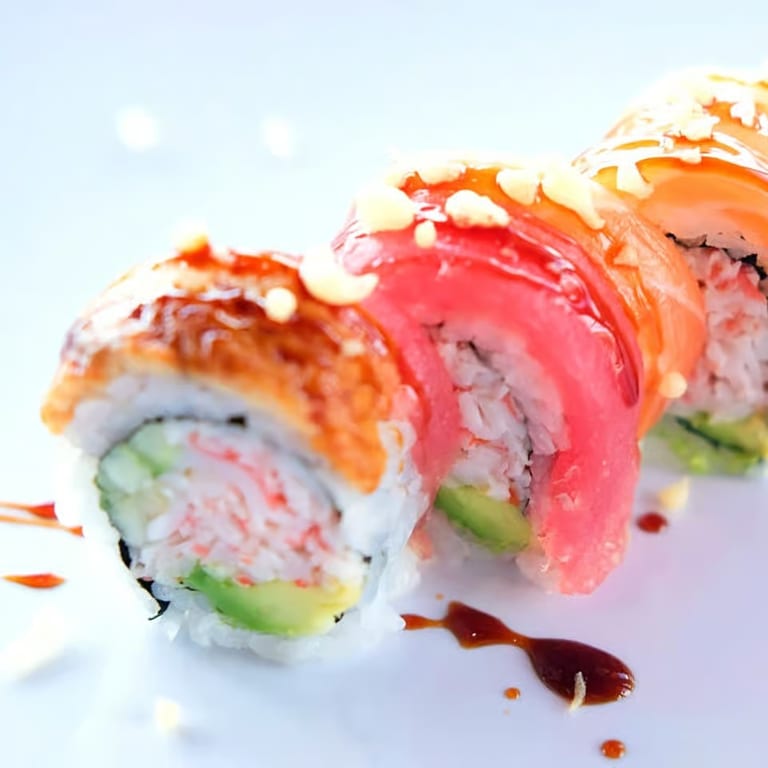Delicious Rainbow Roll Experience