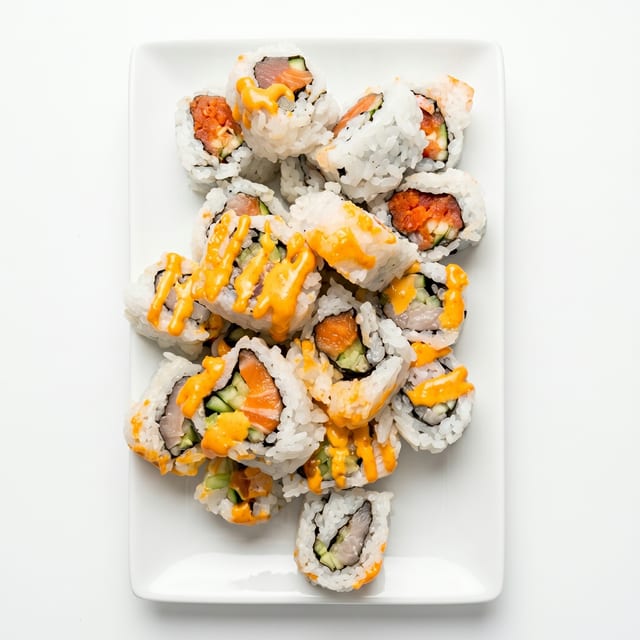 Spicy Salmon Roll.