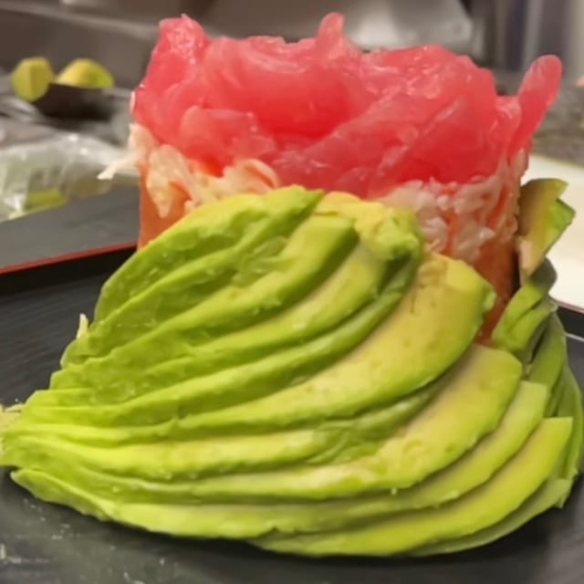 Spring's Ahi Tower Roll.
